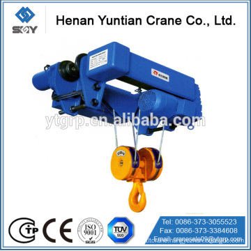 Wire Rope Pulling Hoist With Crane Lift Cable